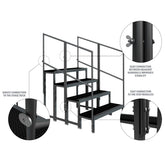 Global Truss Stage Deck 40cm Modular Stair Step